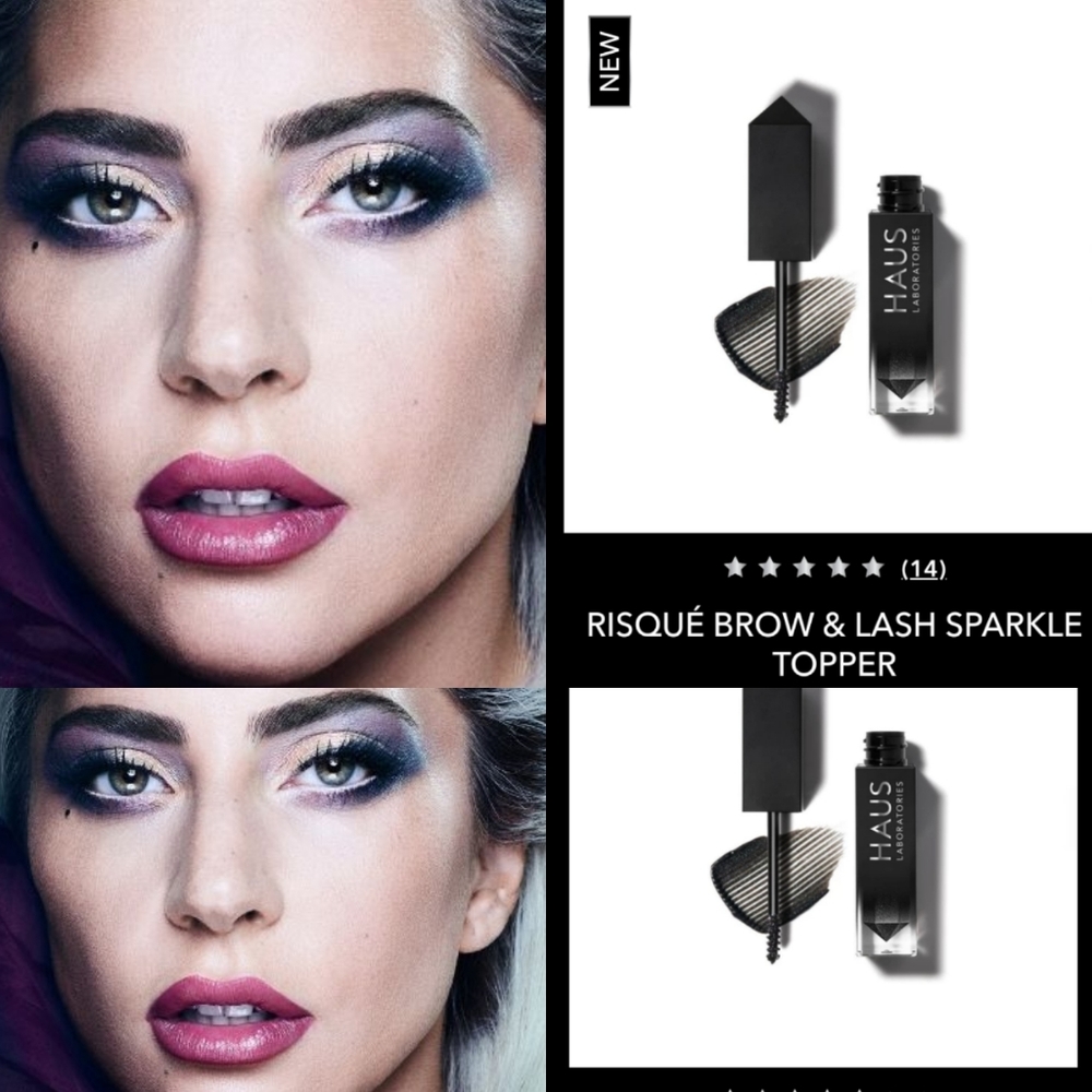 NWT LADY GAGA HAUS LAB RISQUÉ BROW & LASH SPARKLE - Picture 1 of 6